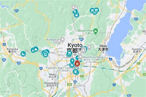 google maps kyoto japan